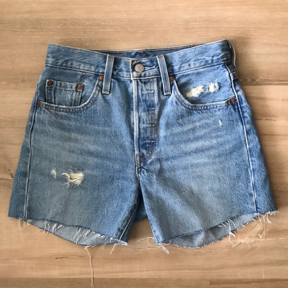 Levi denim shorts